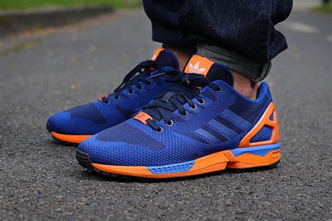 adidas flux blauw oranje|Adidas schoenen nl.